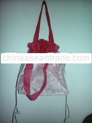 fabric bag pink