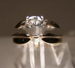 14k Yellow Gold With 1.51ct Center & 40ct Diamonds