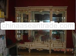 Davincy Design Wood Display Living Room Showcase