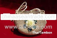 Bag from water hyacinth