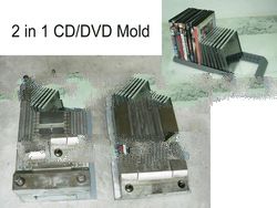 2 In 1 CD / DVD Rack Used Mould