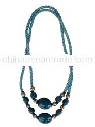 Wooden Beaded Necklace