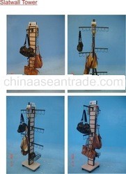 Slatwall Tower for bags