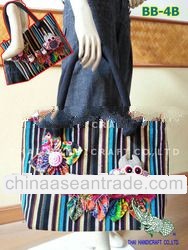Thai shoulder bag Patchwork OWL Design