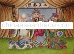Jade stone handicraft Painting