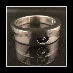 925 Sterling Silver Jewelry Ring with Skull Motive