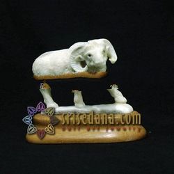 Mountain goat Carved
