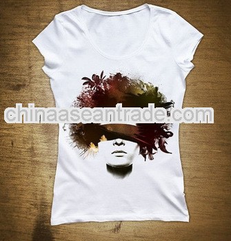 o neck cheap advertising t shirt,100%cotton t shirt