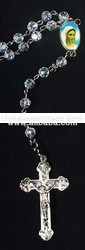 crystal rosary necklace