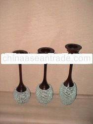 Candle holder leher angsa glass