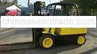 Hyster 14000 lbs Propane Fork Lift Truck Rigging Machine w/ 6Foot Forks