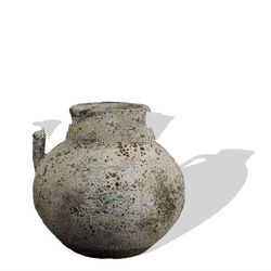 AAS sanblast antique planter- sanblast outdoor pot