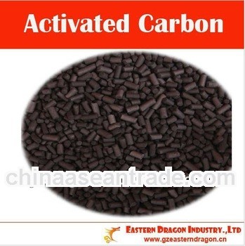odour remove 4mm coal pelletized coal activated carbon