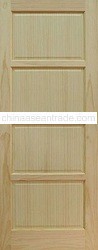 Custom 4 Panel Solid Wooden Door