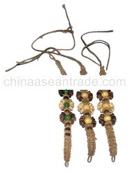 Woven Coco Bead Agel Bracelet