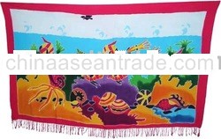 Hand Painted Sarong