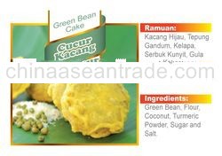 CUCUR KACANG ( GREEN BEAN CAKES)
