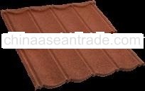 stone chips metal roofing