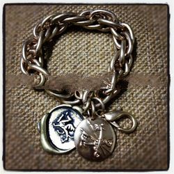 Silver Medieval Charm Bracelet
