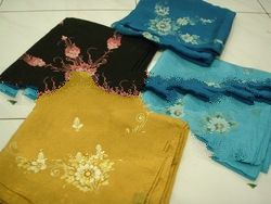 Hand Made Painting Hijaab garment