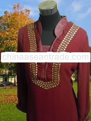 High Collar Islamic Blouse High Collar Islamic Blouse