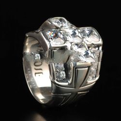 925 Sterling Silver Jewelry Zircon Ring