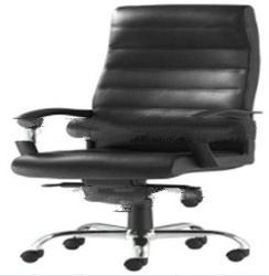  OASIS PLATINUM Levanna Swivel Leather Office Chair