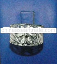 filligree silver 925 plated with real rhodium