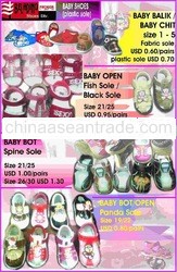 Baby Shoes plastic sole