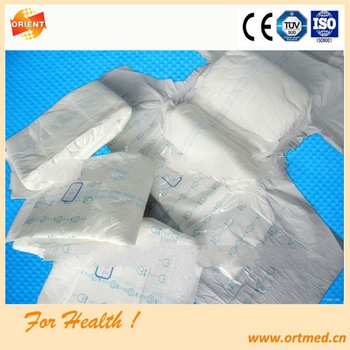 old people's high quality adult baby print diaper