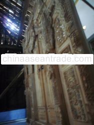 Gebyok Ukir Kayu Jati Made in Kudus 