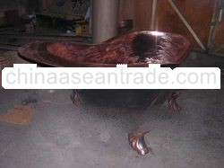 Hammered Copper Bathtub