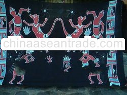 Abstract Handpainted Sarong