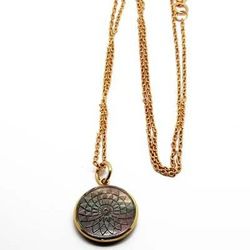Brass necklace bjns.048