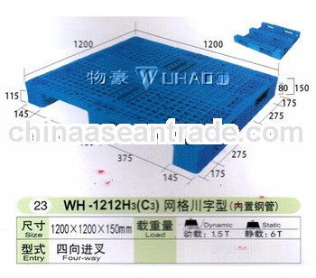 open bottom deck plastic pallet