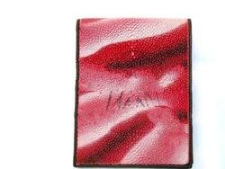 100% Genuine Stingray Skin Leather Wallet