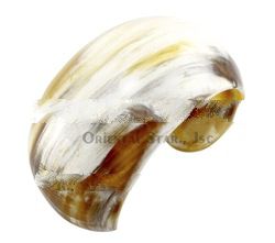 Water buffalo horn bracelets