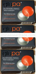 3 Glupa Glutathione Papaya Skin Whitening Soap 195g total