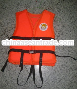 orange water proof safe life vest life jacket safe life-vest