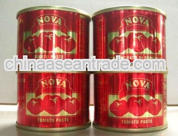 organic canned tomato sauces 70g TOMATO PASTE MANUFACTURER