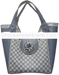 Highly embellished and ornate ladies leather handbags