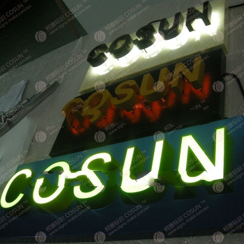 outdoor color backlit LED sign
