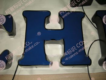 outdoor led letter signage