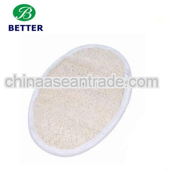 oval shape shower loofah