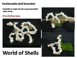 Shell bracelets