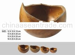 Teak Root Bowl