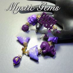 Purple Double Happiness