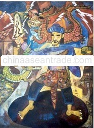 painting - Legend of Ki Ageng Selo