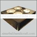 SB WCH-011 Wood candle holders