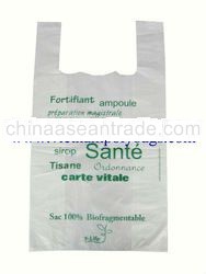 Cheap t-shirt plastic bag made in 